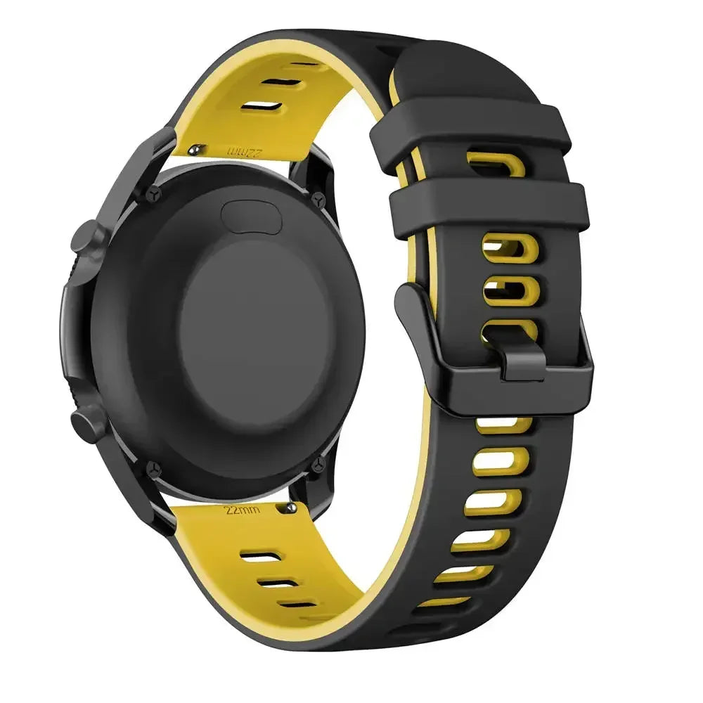 20mm 22mm Strap For Samsung galaxy watch 7 6 5 4 5 pro 44mm/40mm Silicone bracelet Huawei Watch gt 2/3/4/2e Amazfit bip strap