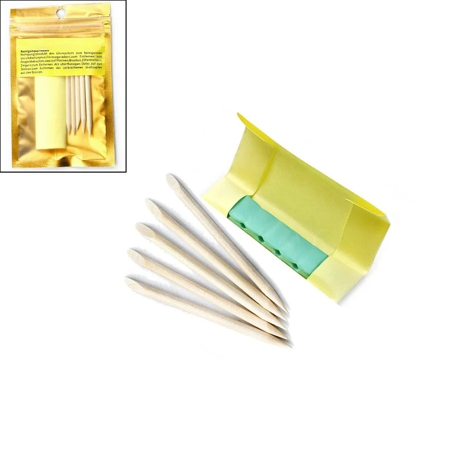 Uhrmacherwerkzeug-Set: Gummistaub-Luftgebläse, Schutzpolster, Nadelstift, Reinigungsbürste, Uhrenreparaturwerkzeuge, Pflegeset