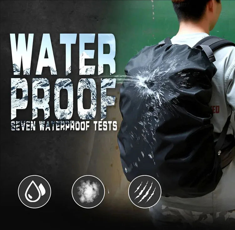 Waterproof Rain Cover for Outdoor Camping Hiking Mountaineering Backpacks Protects Bag from Rain & Splashes Keeps Gear Dry