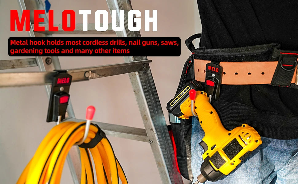 MELOTOUGH Tool Holster Cordless Drill Holster/Hook Single