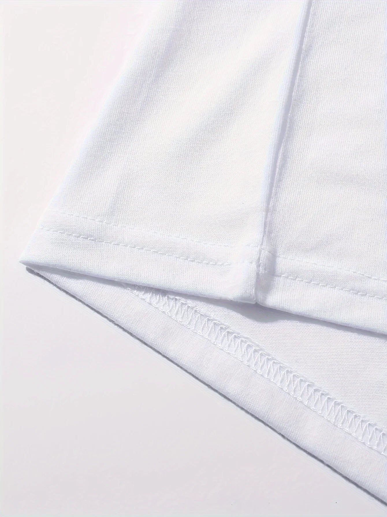 T-shirt d'été ample et amusant pour femme, avec imprimé chat blanc, décontracté, à manches courtes, col rond, haut pour l'été, vêtements pour femme avec animaux
