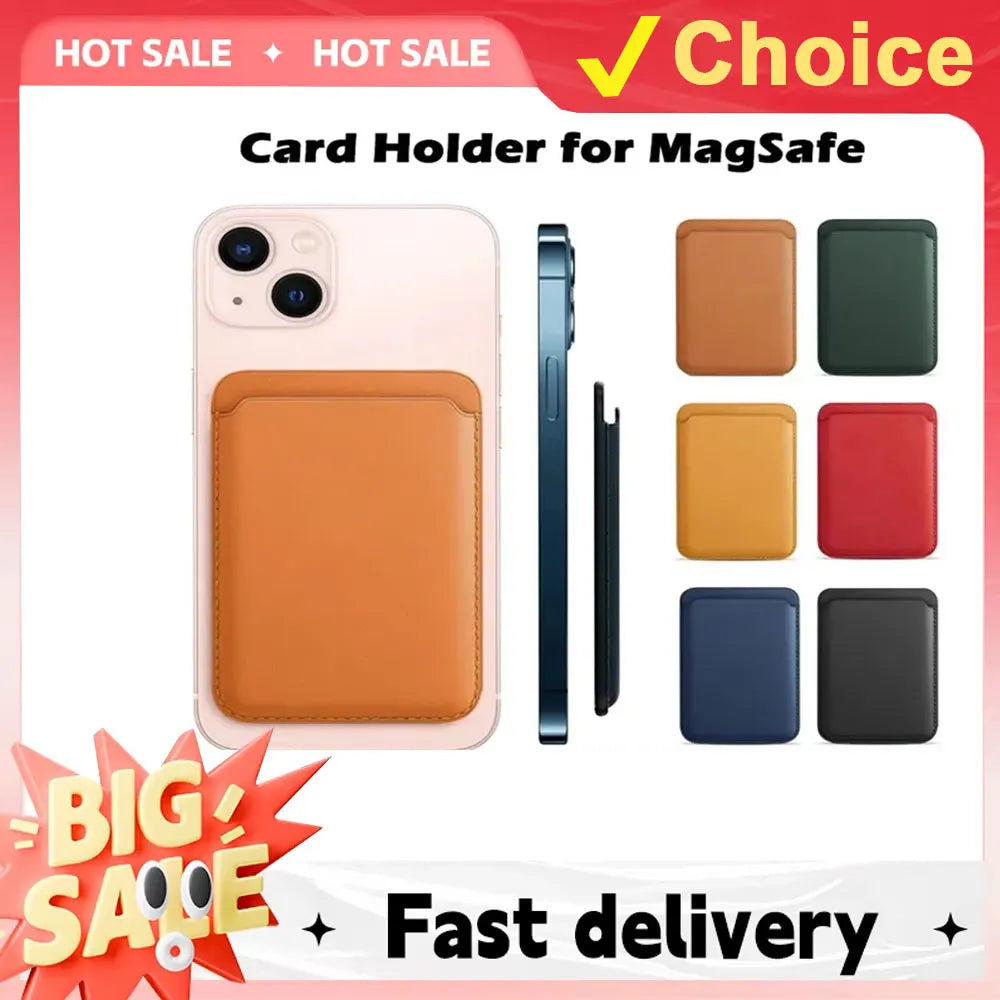 Luxury Magnetic Leather Wallet Case for iPhone 17/16/15/14/13/12 pro Max - Card Holder Phone Bag Cover Accessory