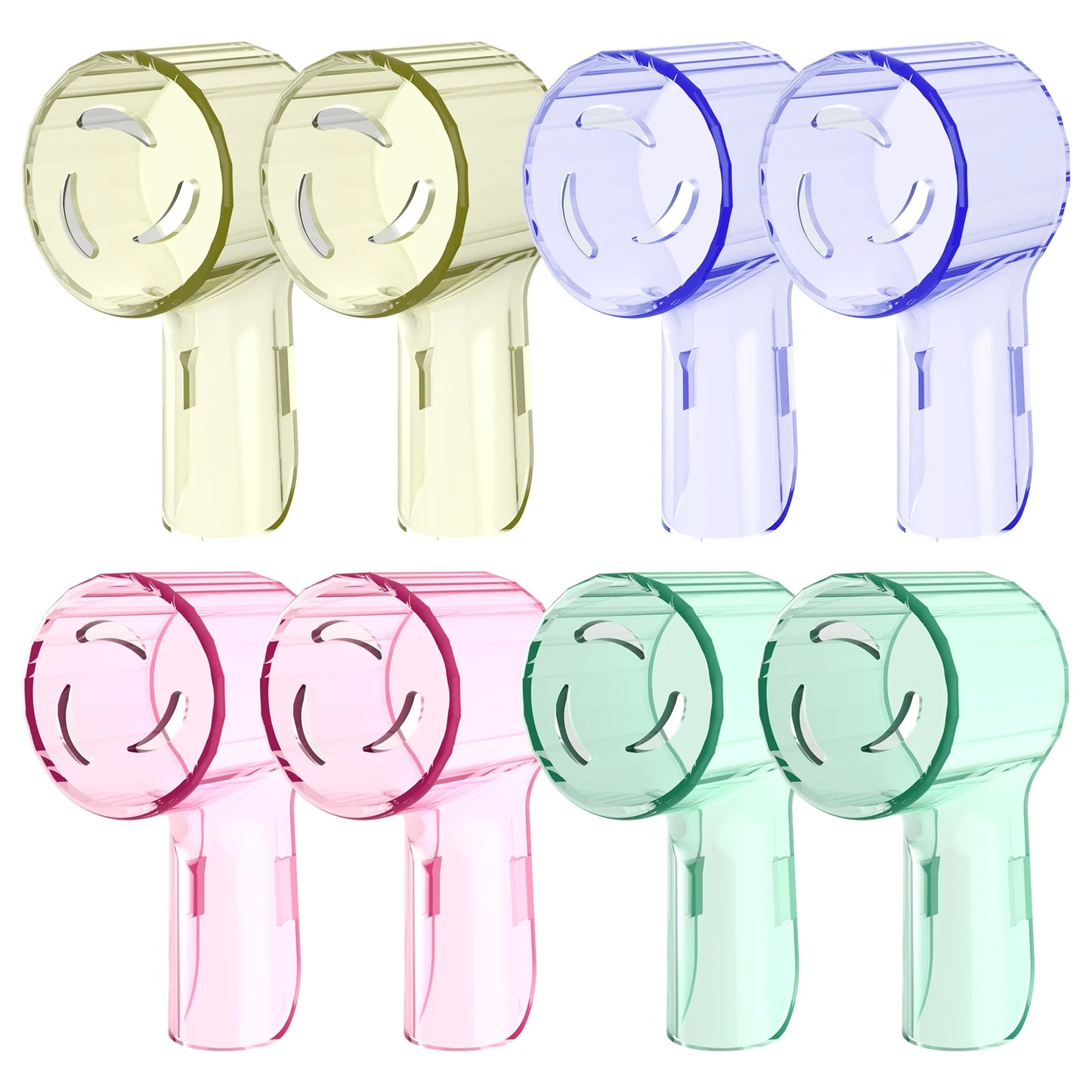 Toothbrush Dustproof Covers Caps Compatible with Braun Oral B Replacement Heads and iO Series Electric Toothbrush Head Protector