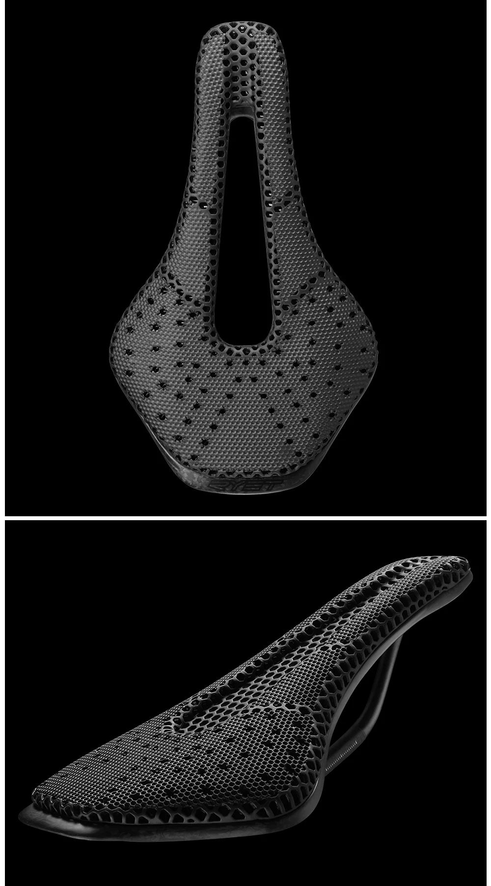 RYET Full Carbon 3D Printed Saddle Ultralight Hollow Comfortable Breathable MTB Road Racing Bike Cycling Seat Bicycle Accessory - Shoppiline