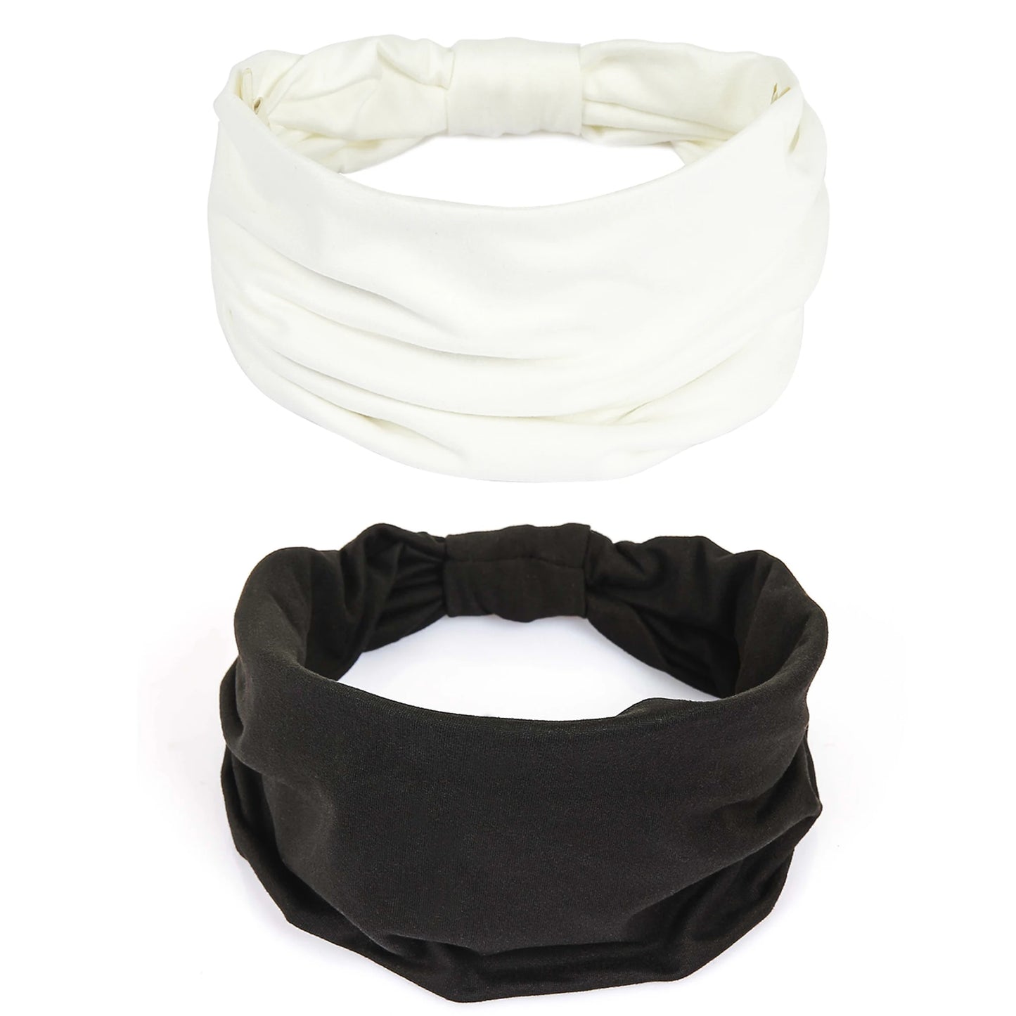 Bandeaux larges pour femmes, antidérapants, doux, élastiques, pour yoga, course, sport, entraînement, gym, turbans, bandanas