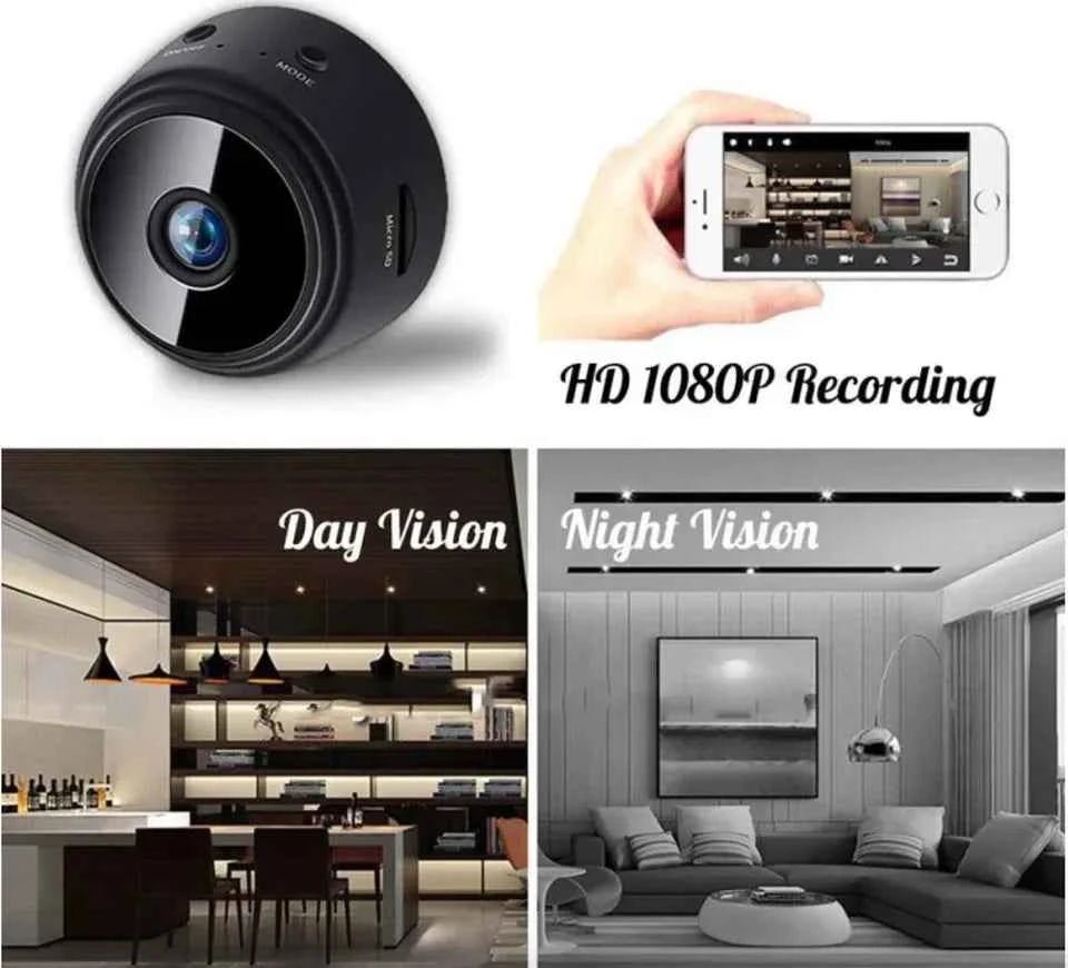 A9 Mini Camera HD 720P Intelligent Home Security IP WiFi Camera Monitor Mobile Remote Camera Mobile Remote Application - Shoppiline