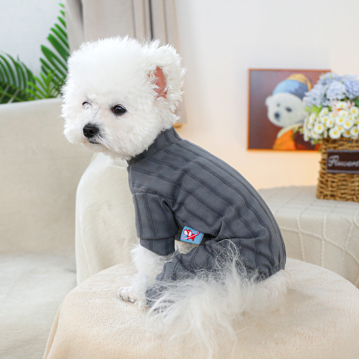 Homewear Belly-wrap Four-legged Outfit
