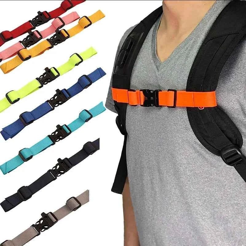 Backpack Chest Bag Strap Harness Adjustable Shoulder Strap For Bag Outdoor Camping Tactical Bags Straps Accessories For Backpack - Shoppiline