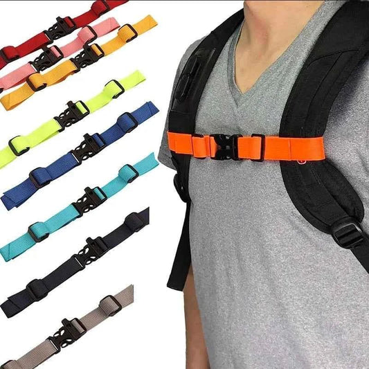 Backpack Chest Bag Strap Harness Adjustable Shoulder Strap For Bag Outdoor Camping Tactical Bags Straps Accessories For Backpack - Shoppiline