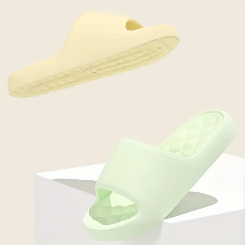 Indoor Outdoor EVA Hausschuhe Leise rutschfeste Badesandalen für Zuhause verschleißfest Anti-Rutsch für Herren und Damen Sommer Kühlschuh