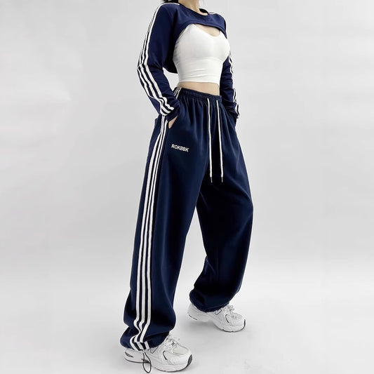 Amerikanische weite Jogginghose für Damen