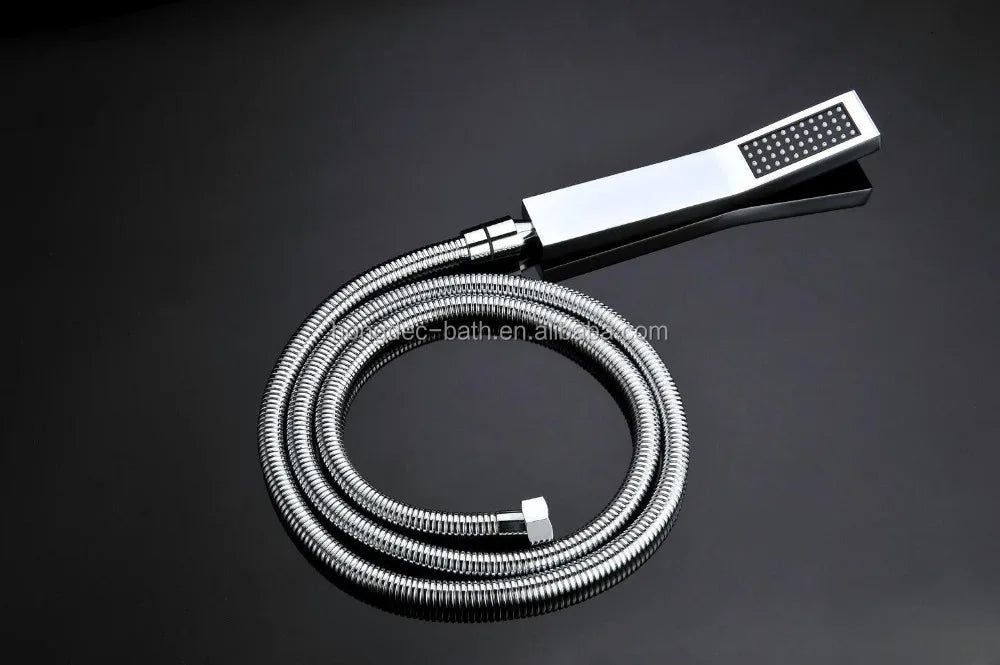 Digital Display Thermostatic Hotel Shower System 20 Inch Ceiling Mounted Rainfall LED Shower Set Modern Bathroom Mixer Ceramic
