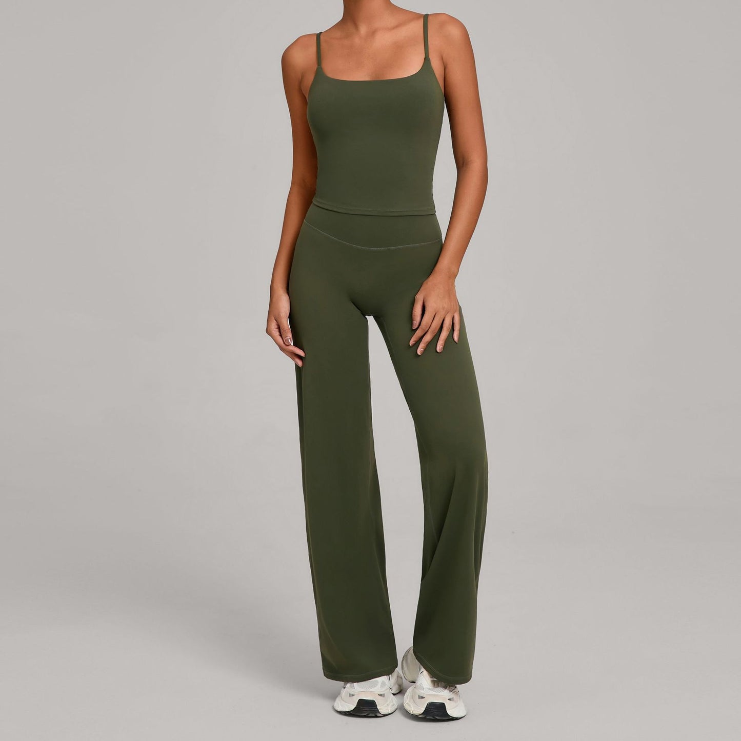European And American-style Outdoor Sports Tight-fitting Yoga Suit For Women