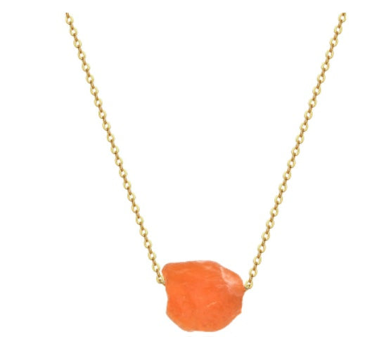 Collier Tendance Ins avec Pendentif Arbre de Vie en Cristal de Pierre à Succès Commercial