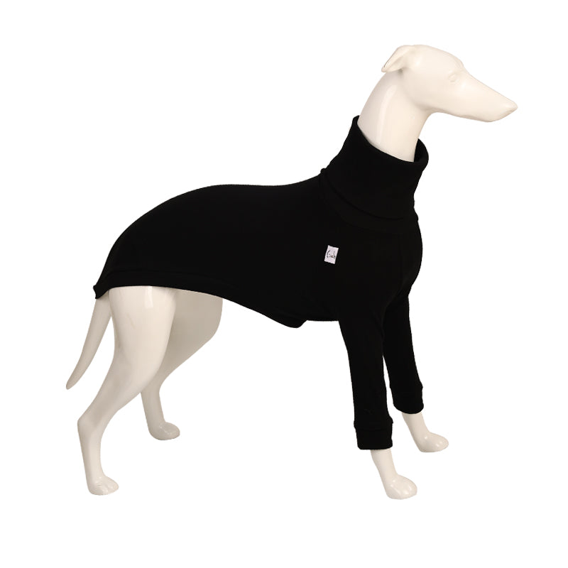 High Neck Pure Cotton Dog Bottom Shirt With Soft Threads