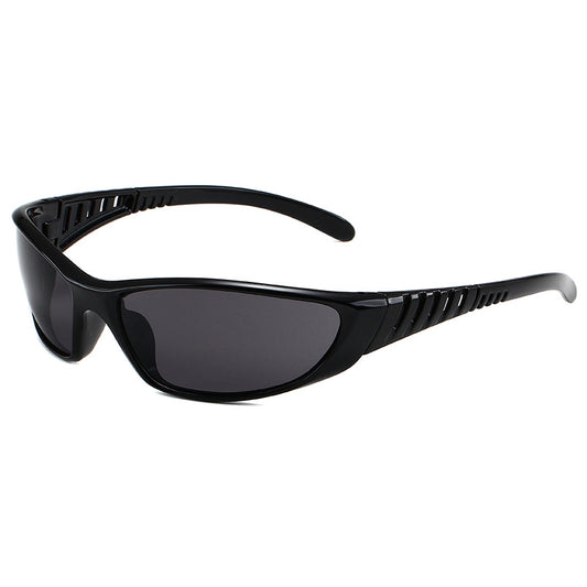 Women's Creative Multi-color Hollow-out Future Technology Sunglasses