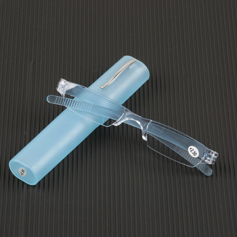 Pen Holder Ultra-light Integrated Transparent Resin Presbyopic Glasses
