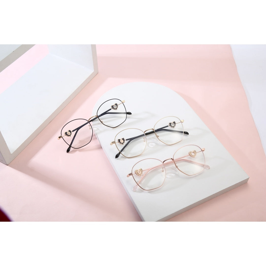 Lijia Anti Blue Light Goggles Projection Micro Carving Fashionable Diamond Inlaid Glasses 520