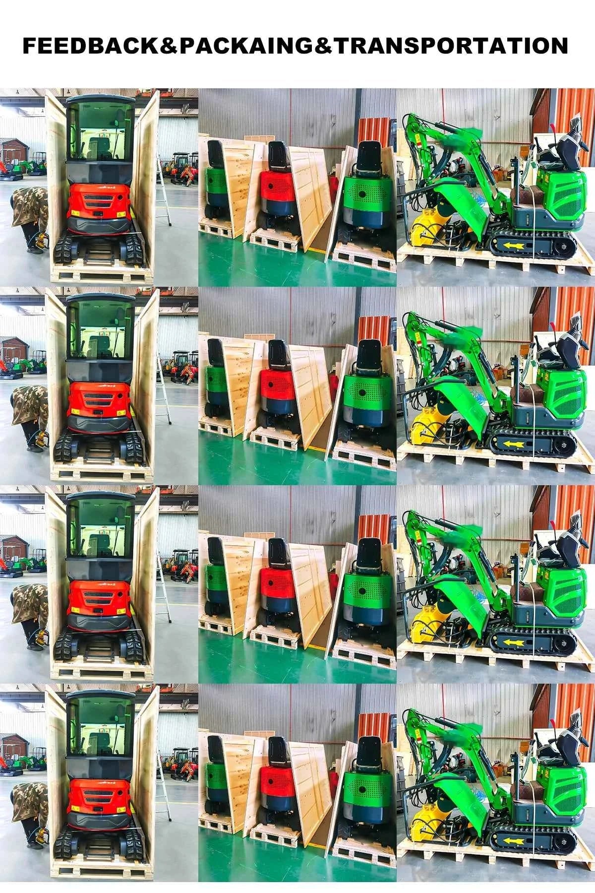 Excavator Mini 1.8 Ton Hydraulic Crawler Small Digger Micro Bagger for Farm Garden Construction Multifunctional Free Shipping - Shoppiline
