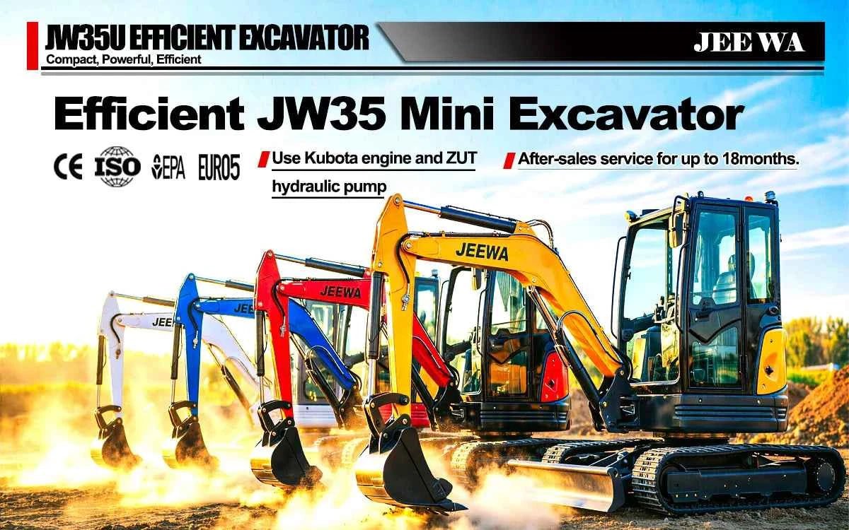 Excavator Mini 1.8 Ton Hydraulic Crawler Small Digger Micro Bagger for Farm Garden Construction Multifunctional Free Shipping - Shoppiline