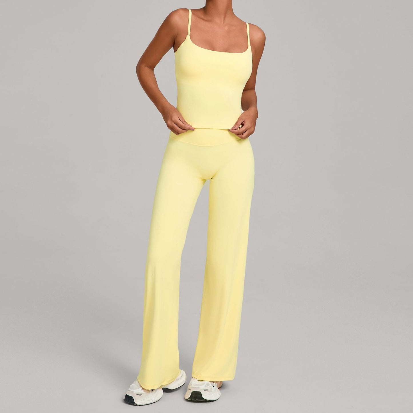European And American-style Outdoor Sports Tight-fitting Yoga Suit For Women