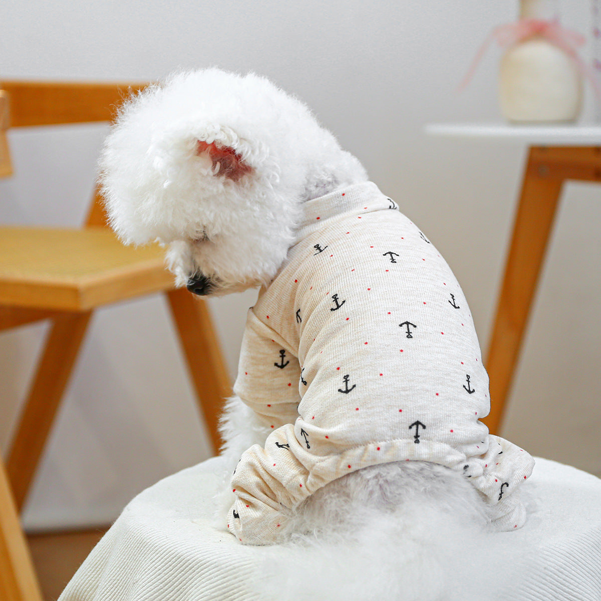 Homewear Belly-wrap Four-legged Outfit
