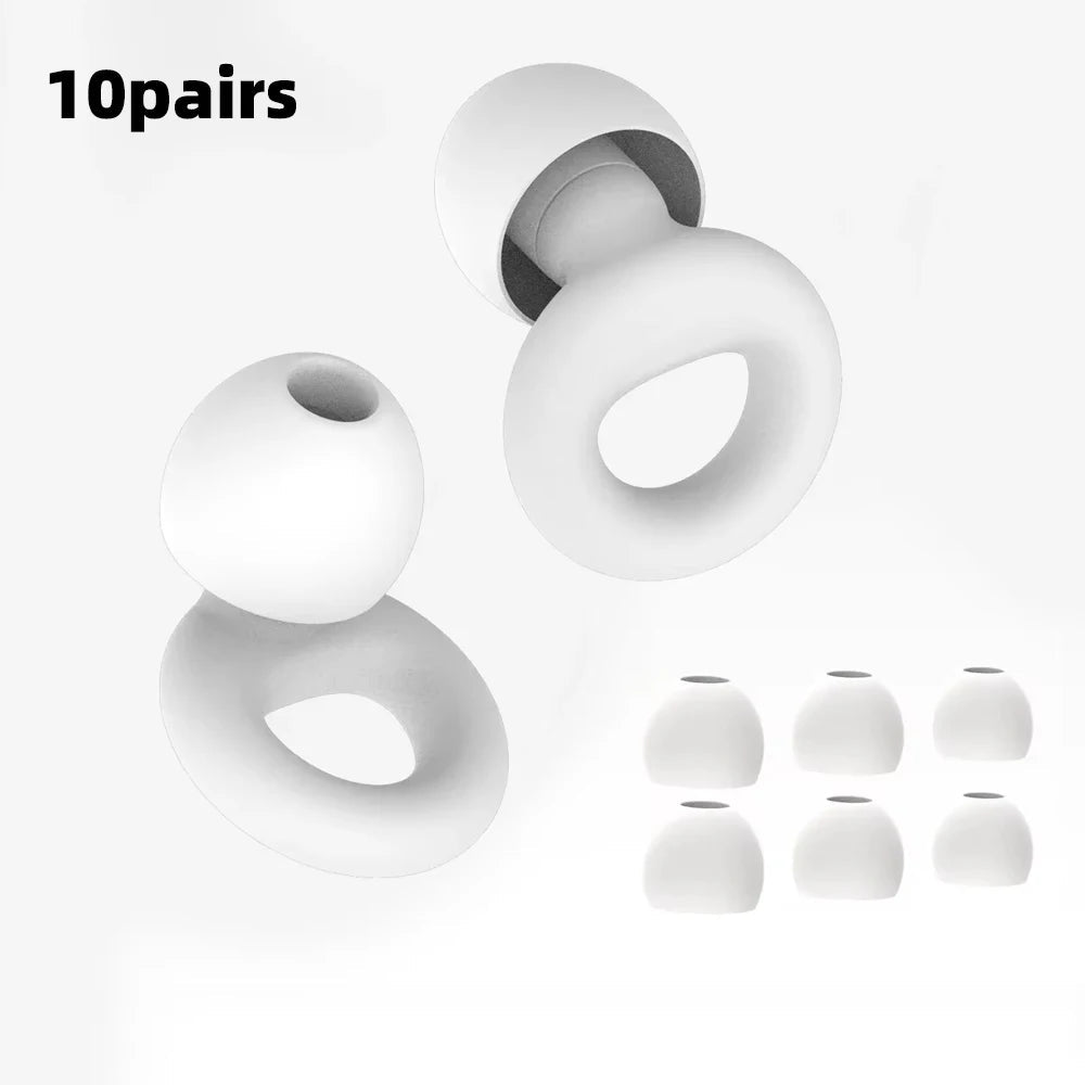 HUAK Concert Ear Plugs, High Fidelity Noise Cancelling Silicone Ear Plugs, Reusable Ear Plugs for Musicians, , Focus and Sleep - Shoppiline