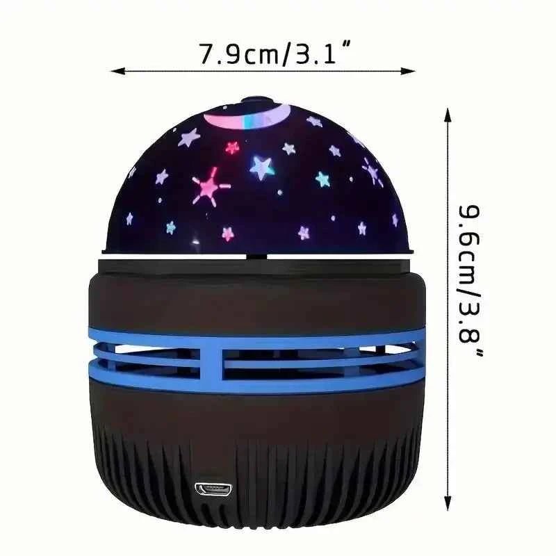 LED Star Galaxy Projector NightLights Starry Sky Projector Christmas Lighting 5V USB Room Bedroom Home Decoration - Shoppiline