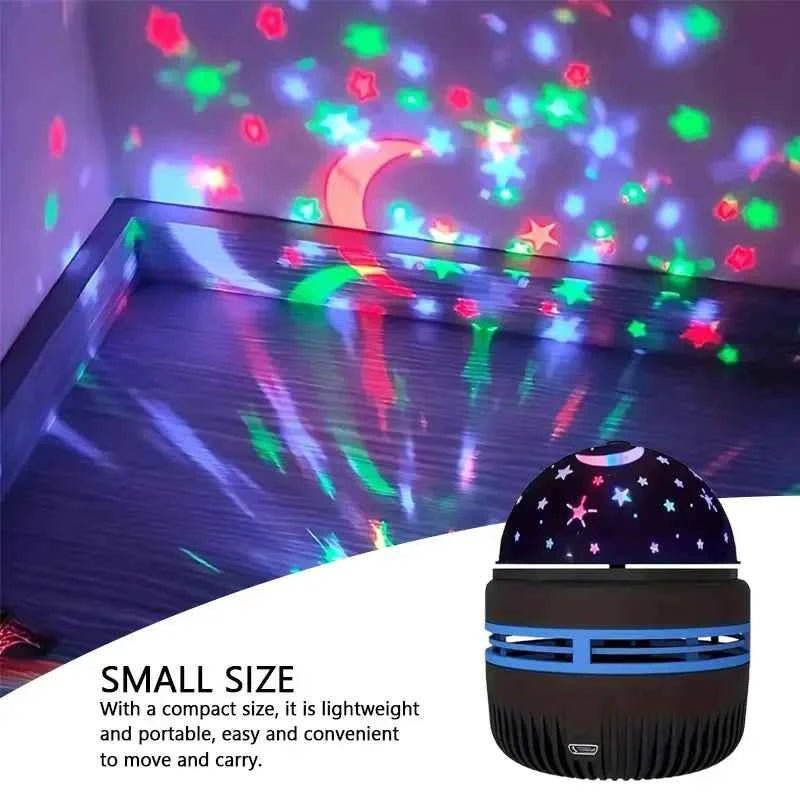 LED Star Galaxy Projector NightLights Starry Sky Projector Christmas Lighting 5V USB Room Bedroom Home Decoration - Shoppiline