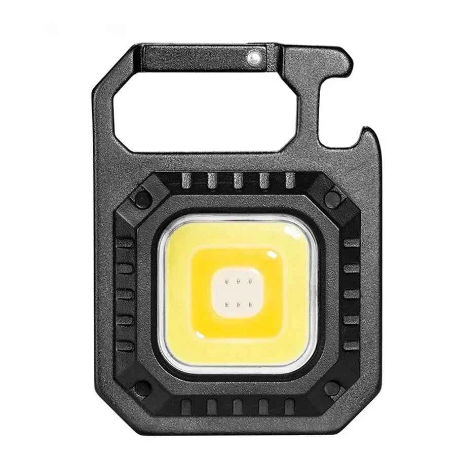 Mini LED Flashlight Magnetic COB Outdoor Camping Pocket Work Light 800 Lumens USB Rechargeable 7 Modes Spotlights - Shoppiline