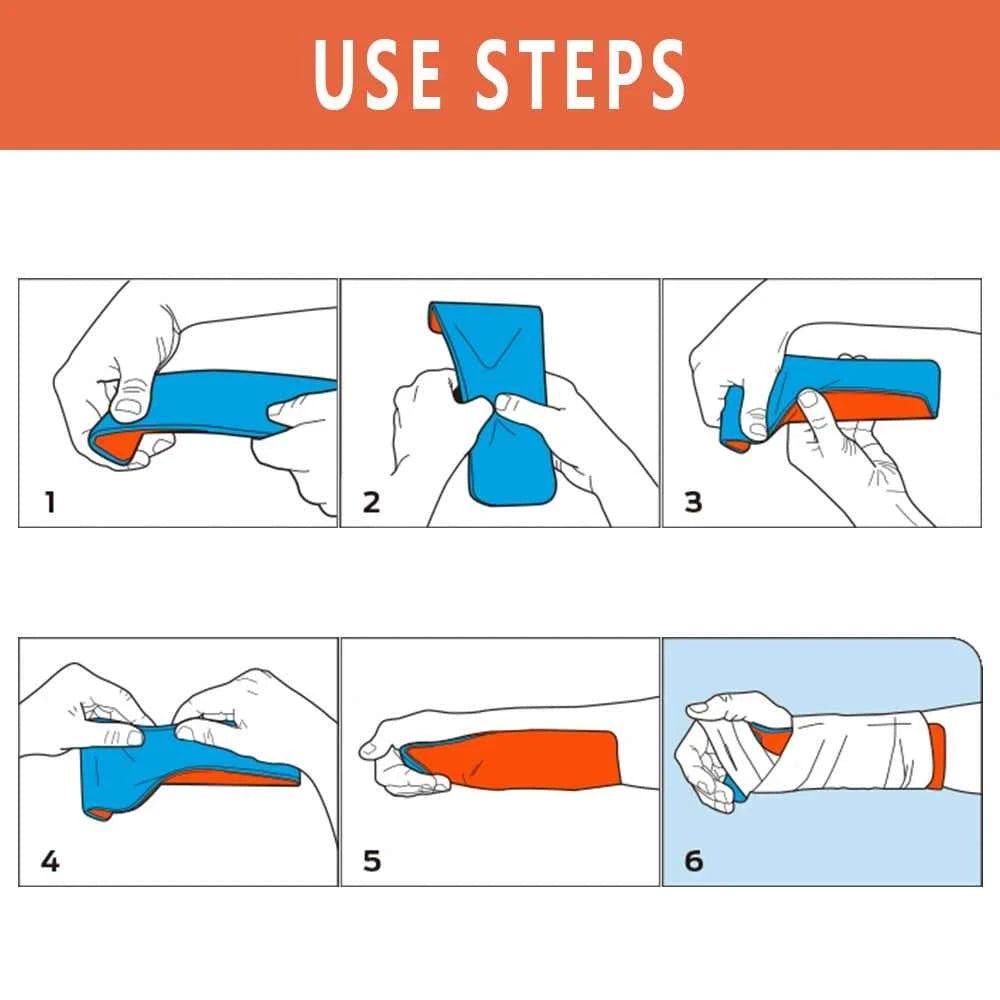Universal Aluminum Splint Roll: Medical - Grade Polymer for Emergency Bone Fixation in Outdoor Survival Kits - Shoppiline