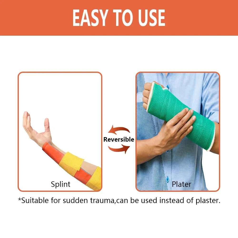 Universal Aluminum Splint Roll: Medical - Grade Polymer for Emergency Bone Fixation in Outdoor Survival Kits - Shoppiline